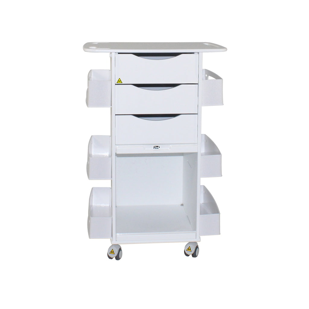 TrippNT 51728 MRI Core DX Angle View Drawers Dispensing Side Shelves