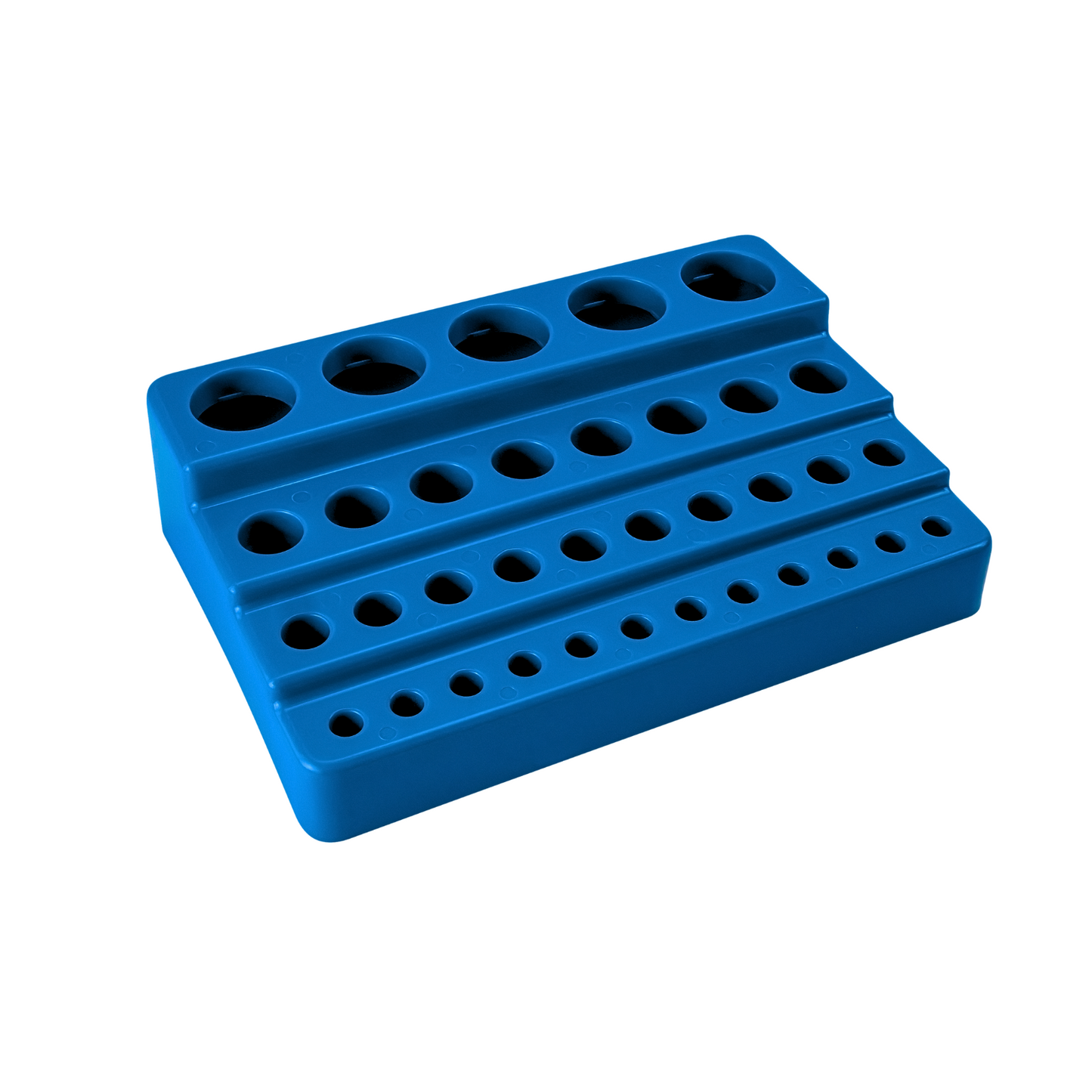 Caplugs® Evergreen 240-6400-B10 — Multi-Tier Universal Racks, Non-Sterile, PS, Blue, 4/Bag