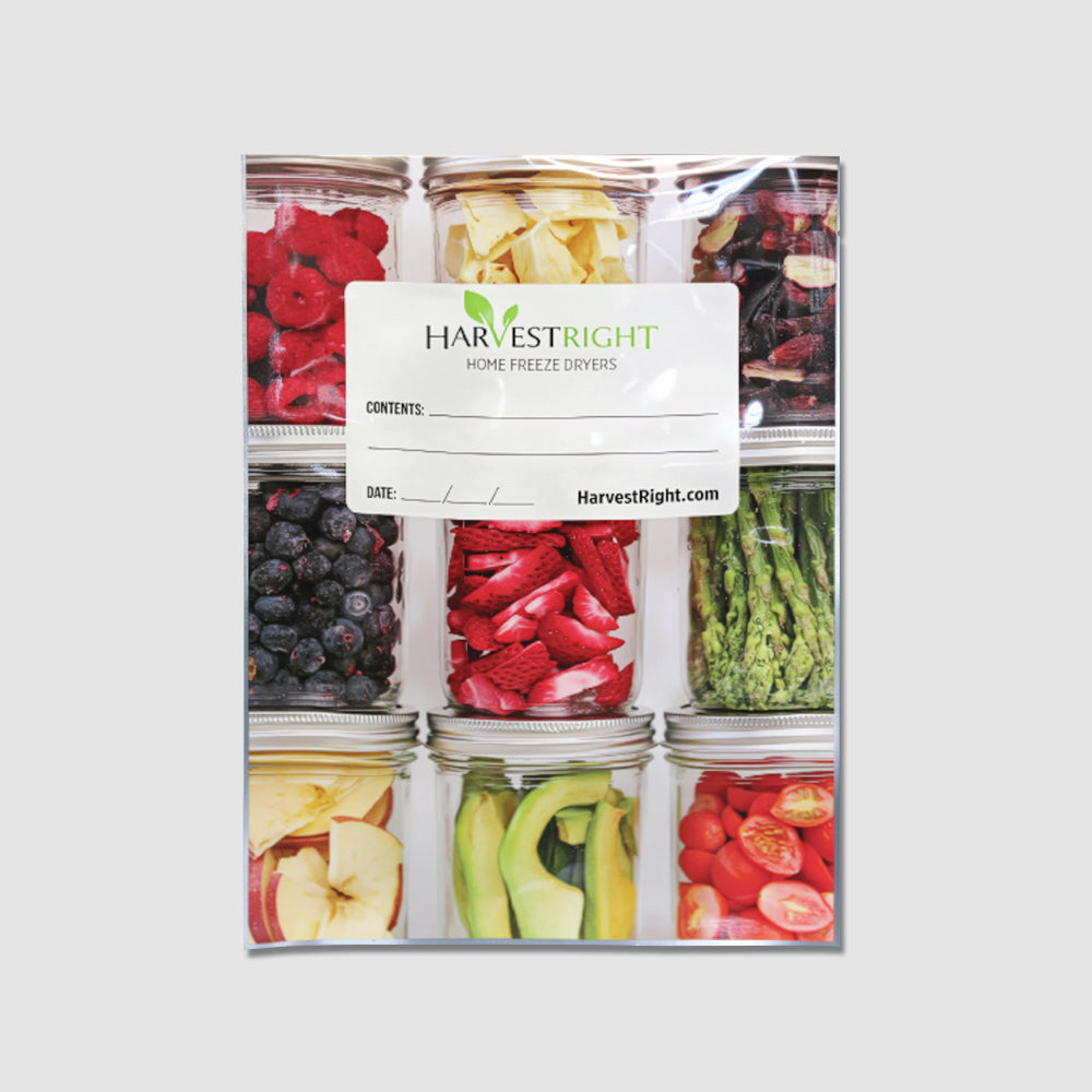 Harvest Right 7 mil Mylar Bags — 10" × 14" — case of 6 × 50
