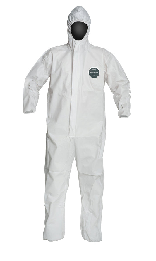 DuPont™ ProShield® 50 NB127S-WH Hooded Coverall — Case of 25