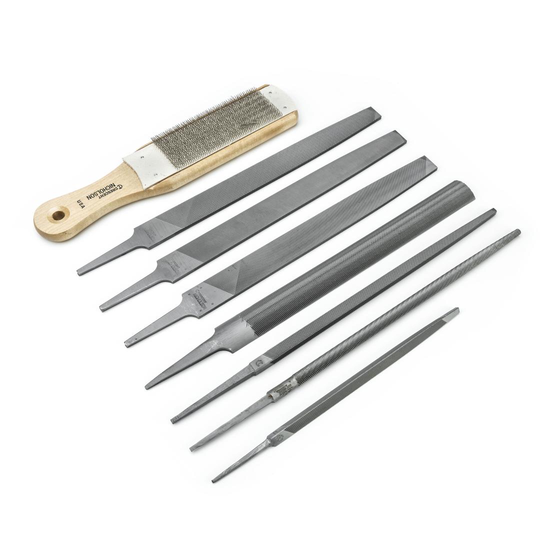 Crescent 8 Piece 7" & 10" Machinist's File Set with Cleaner Card 22025NNN