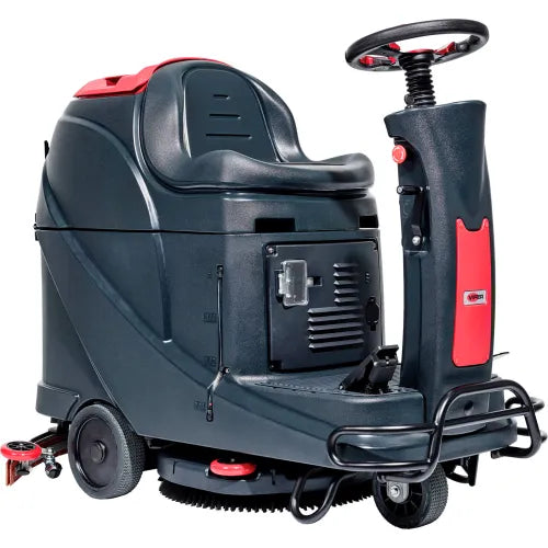 Viper AS530R Micro Ride-On Floor Scrubber – 20" Cleaning Path, 130 Ah Wet Batteries