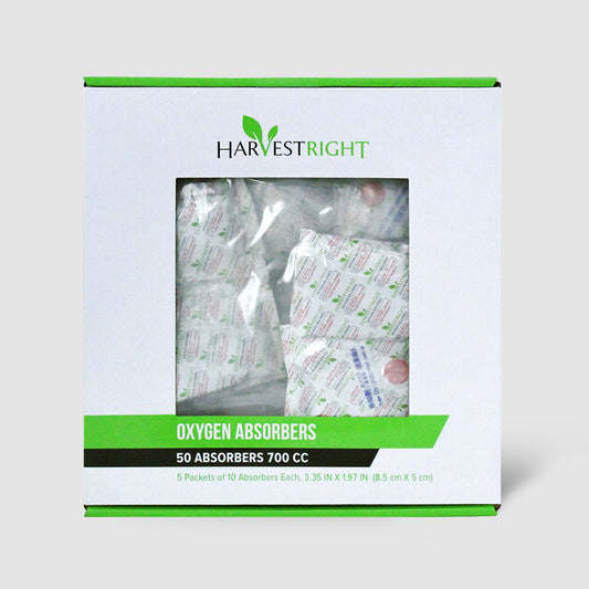 Harvest Right OXY-002 Oxygen Absorbers, 700cc — Case of 6 × 50-packs (300 absorbers)