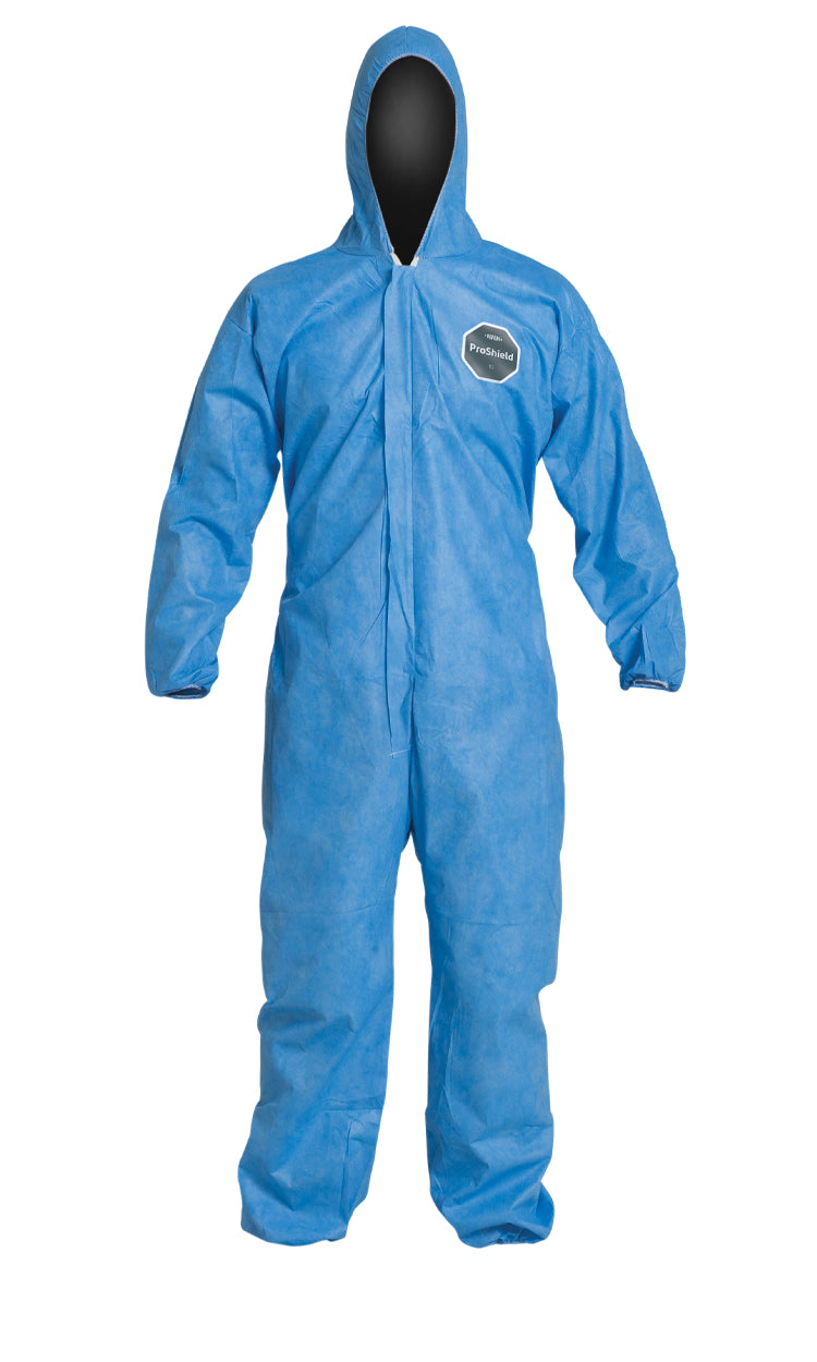 DuPont™ ProShield® 10 PB127S-BU Hooded Coverall — Case of 25