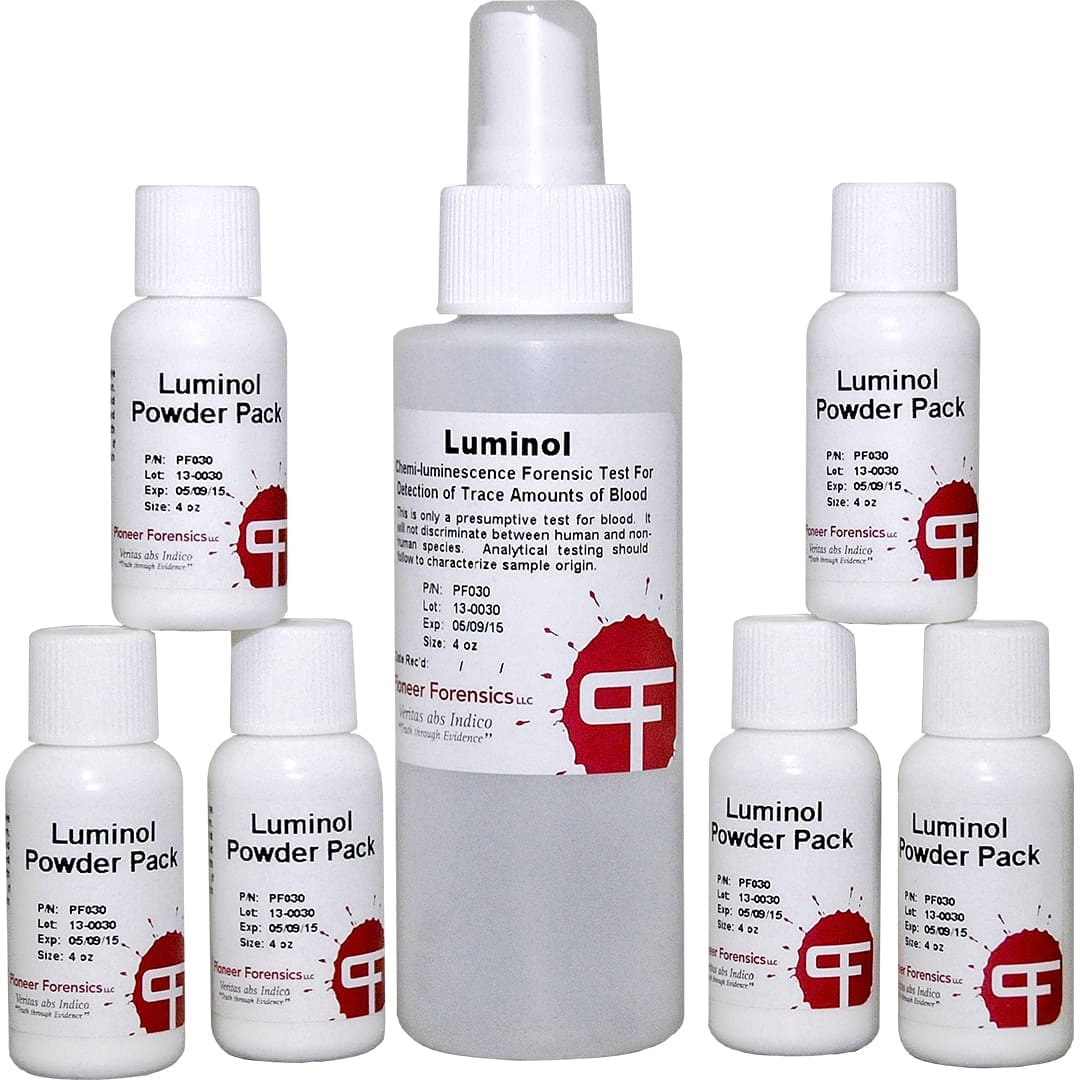 Luminol Dry Powder Forensic Set PF30030 4 oz