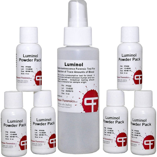 Luminol Dry Powder Forensic Set PF30030 4 oz