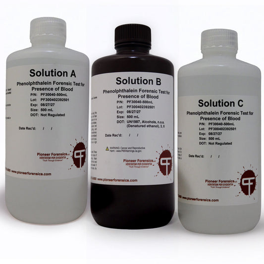 Phenolphthalein Forensic Set PF30040