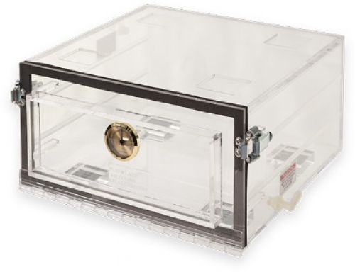 Yamato PLA8605CGNS Clear Acrylic Desiccators 12" X 12" X 6" High, One (1) Cubicle