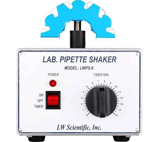 LW Scientific Pipette Shaker SHL-PPF7-06F1 — 6-Place, 2500 rpm, 15-Minute Timer