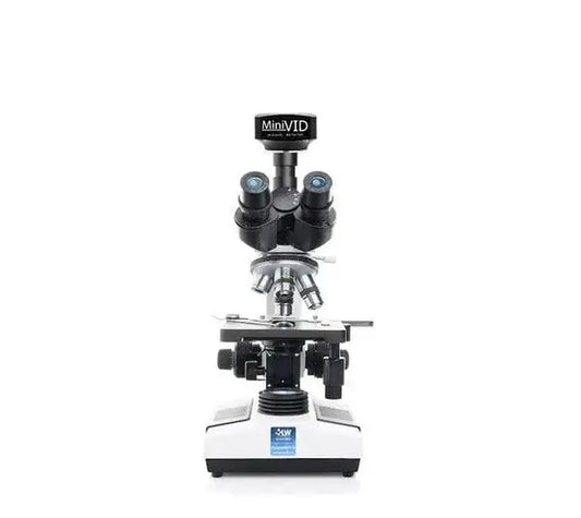 LW Scientific Revelation III-A Portable Microscope R3M-BN4A-DALP — Binocular, 4 Achromatic Objectives, LED, Battery