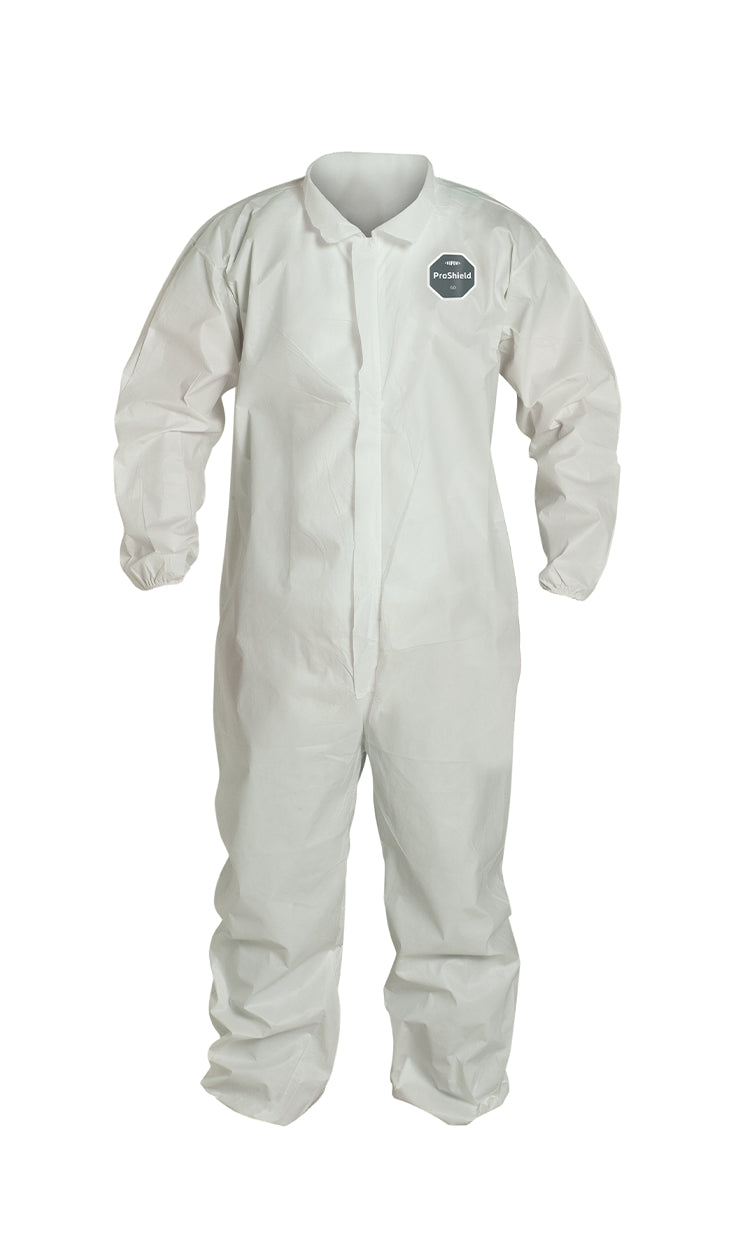 DuPont™ ProShield® 60 NG125S-WH Effective July 2025, DuPont™ ProShield® 60 coverall is discontinued — Case of 25