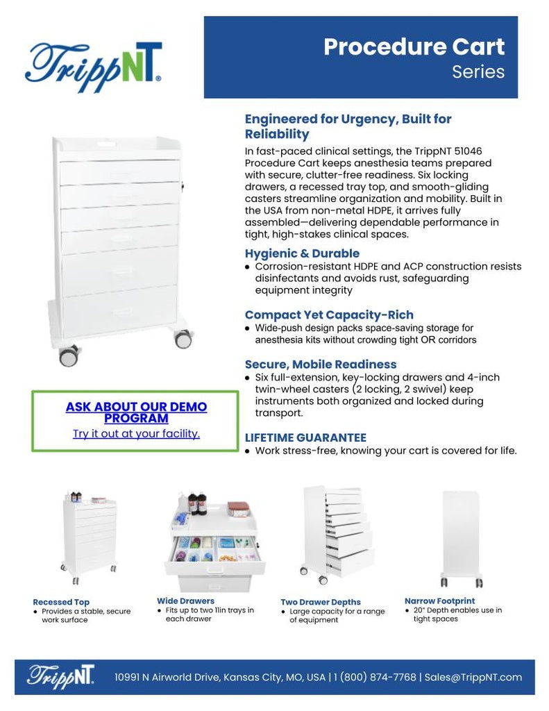 TrippNT 51078 — OR in-use view at anesthesia or procedure position