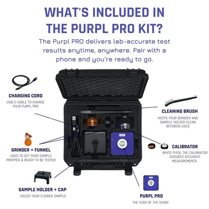 PURPL PRO PPKit Cannabis Potency Tester 