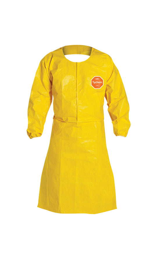 DuPont™ Tychem® 2000 QC275B-YL Sleeved Apron — Case of 25