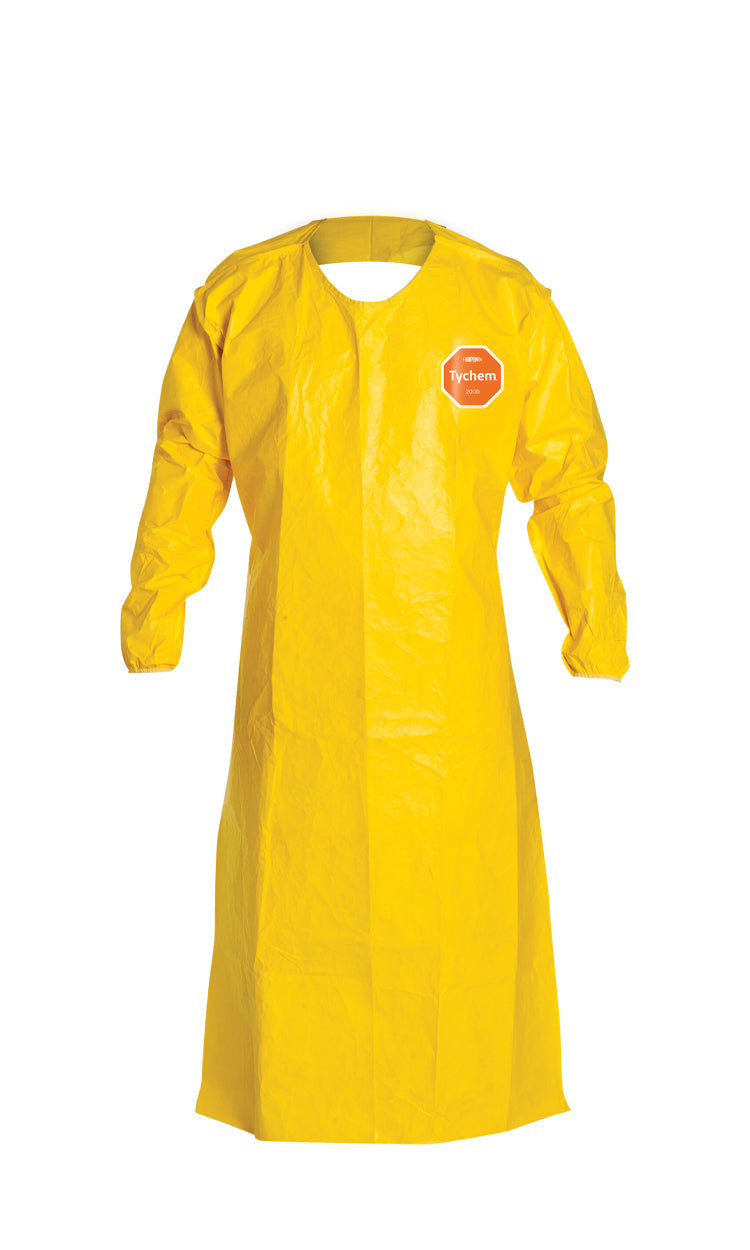 DuPont™ Tychem® 2000 QC278B-YL Sleeved Apron — Case of 12
