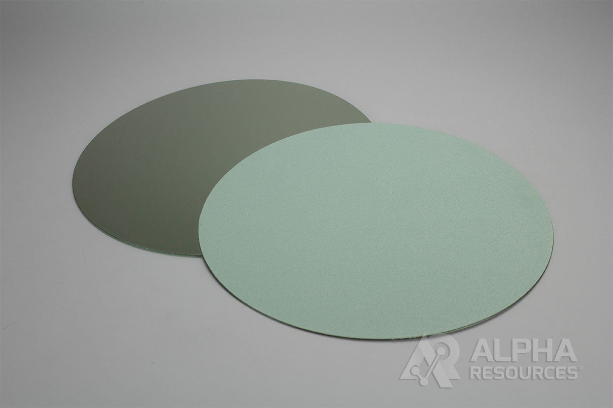 Mint Light Cloth w/Metal Back, 300mm - Alpha Resources part AMR0399 (replaces Struers MD-Plus)