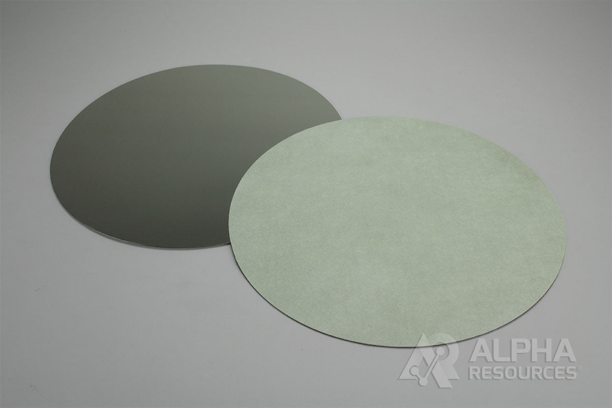 Nonwoven Cloth w/Metal Back, 300mm - Alpha Resources part AMR0405 (replaces Struers MD-Pan)