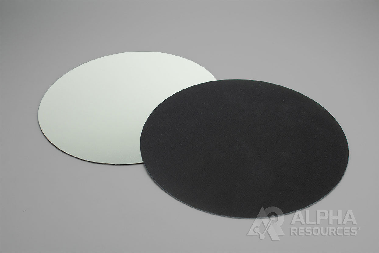 Chem Cloth w/Metal Back, 200mm - Alpha Resources part AMR0418 (replaces Struers MD-Chem)