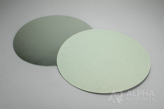 Natural Wool w/Metal Back, 250mm - Alpha Resources part AMR0422 (replaces Struers MD-Mol)