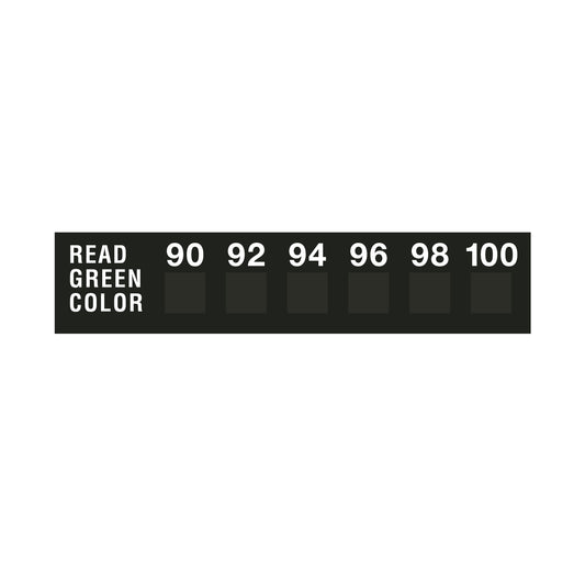 Caplugs® Evergreen 240-A420-000 — Temperature Indicator Strips with Adhesive Backing, Non-Sterile, Liquid Crystal,