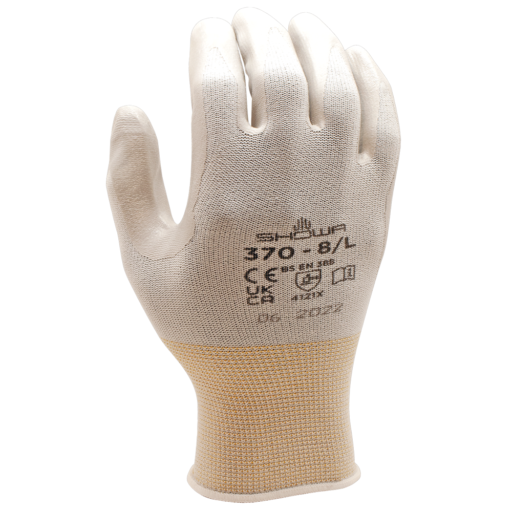 SHOWA Coated Work Gloves 370W — Dozen (12 pairs)