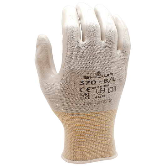 SHOWA Coated Work Gloves 370W — Dozen (12 pairs)