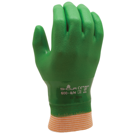 SHOWA Coated Work Gloves 600 — Dozen (12 pairs)