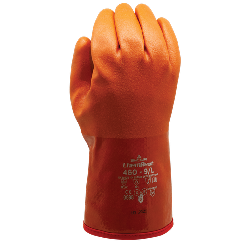 Showa 460 Atlas Oil and Chemical Resistant Gloves — Dozen (12 pairs)