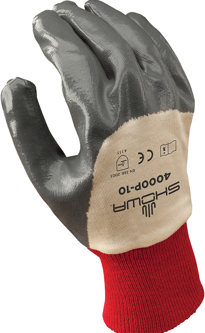 SHOWA Coated Work Gloves 4000P — Dozen (12 pairs)