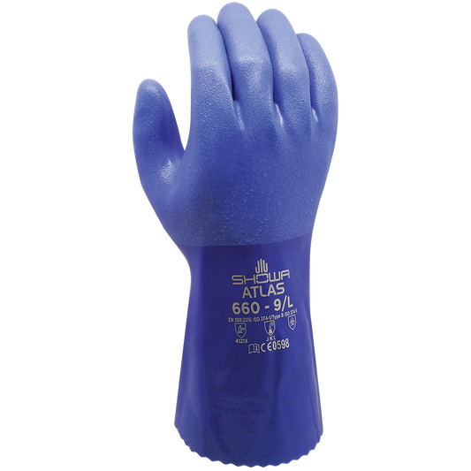 SHOWA Chemical-Resistant Gloves 660 — Dozen (12 pairs)