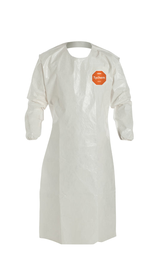 DuPont™ Tychem® 4000 SL278B-WH Sleeved Apron — Case of 12