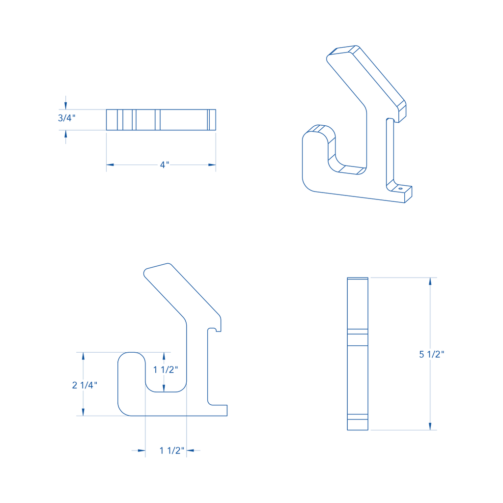 TrippNT 53942 — rack with added hook for expanded capacity