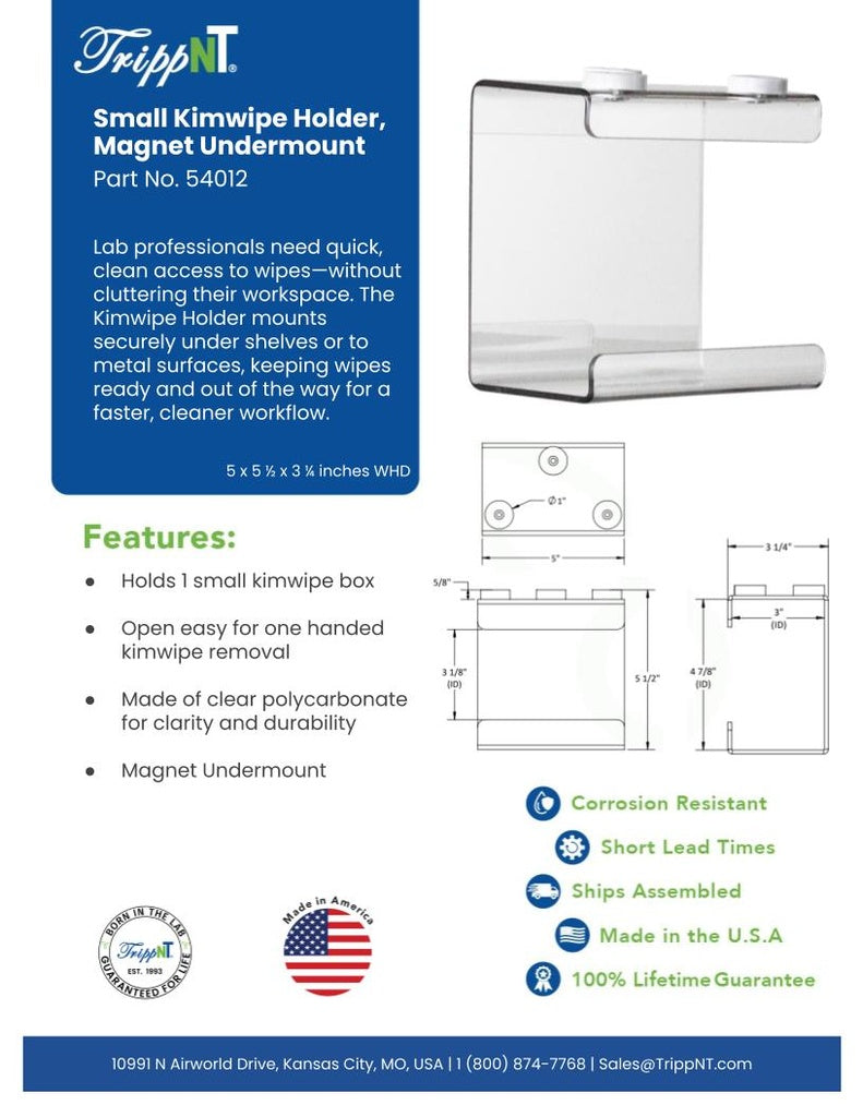 TrippNT 54012 — comparison view vs. 53999 two-bin auto-advance undermount dispenser