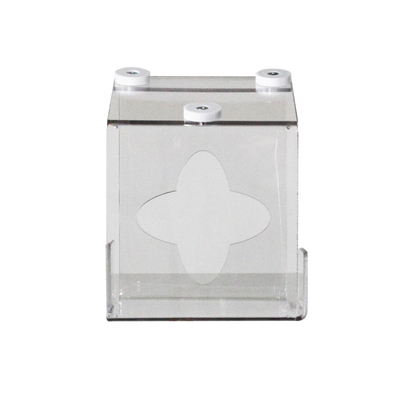 TrippNT 53999 — rear view showing rubber-coated magnet for ferrous shelf underside attachment