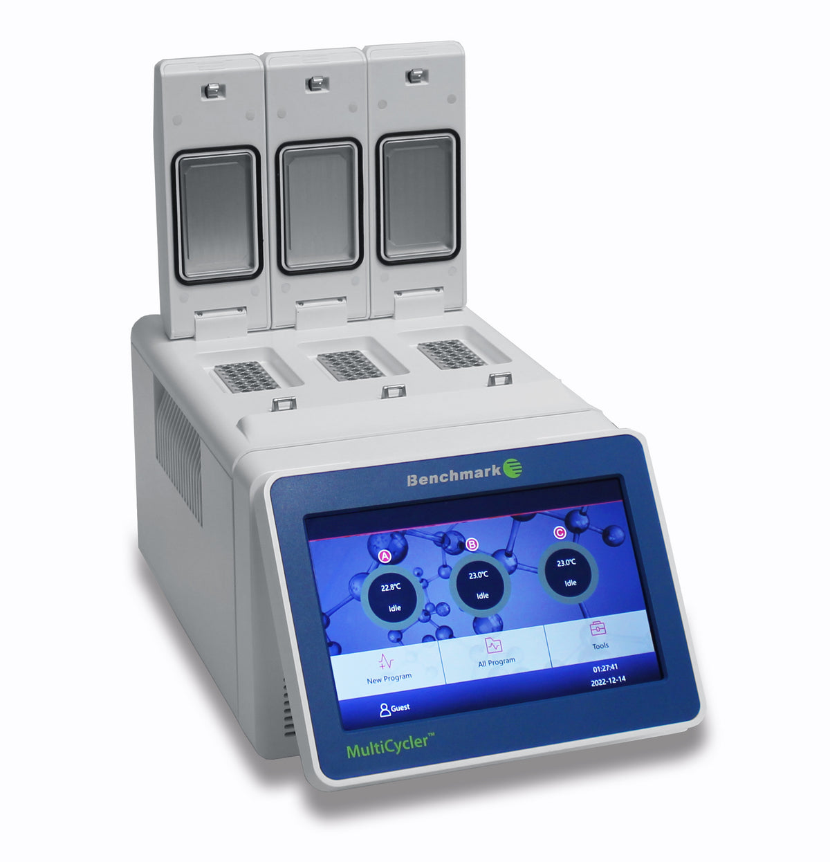 Benchmark Scientific MultiCycler 332 Triple Block Thermal Cycler T3-0332G