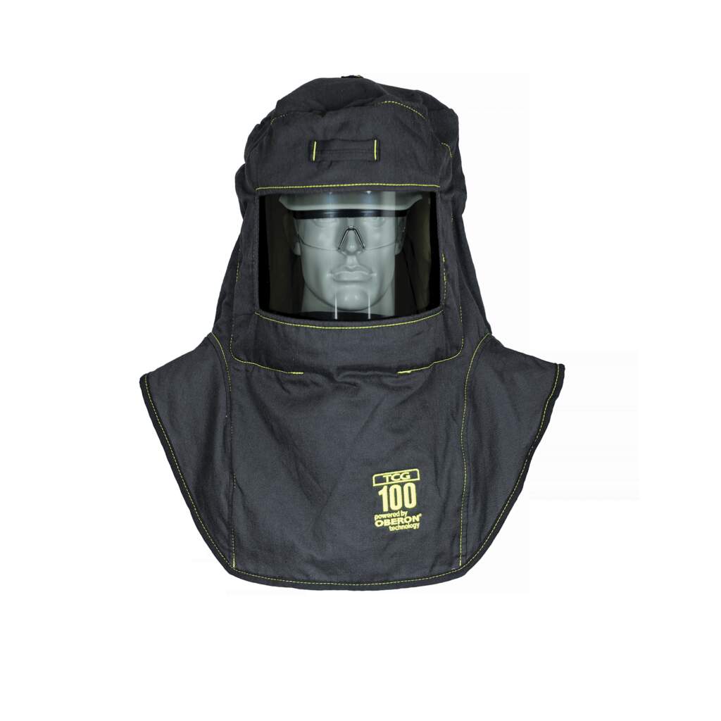 Oberon TCG 100 Cal Arc Flash Suit Set with HVS Hood Ventilation