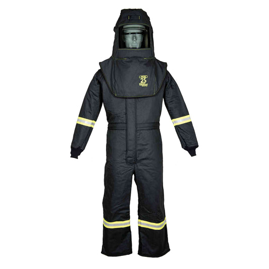 Oberon TCG 25 Cal Hood and Coverall Arc Flash Kits w/ Light and Vent