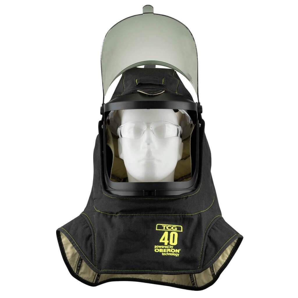 Oberon TCG 40 Cal EZ Lift Arc Flash Kits with HVSL Hood Ventilation