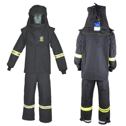 Oberon TCG 100 Cal Arc Flash Suit Set w/ LED and Vent