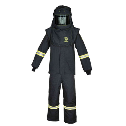 Oberon TCG 100 Cal Arc Flash Suit Set with HVS Hood Ventilation