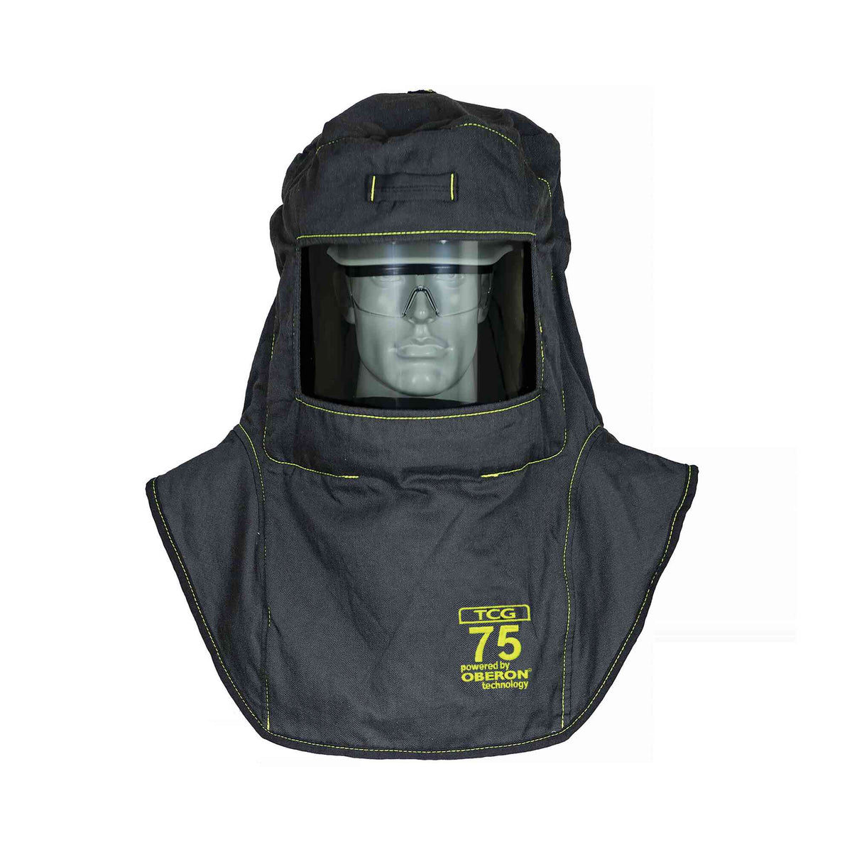 Oberon TCG 75 Cal Arc Flash Hoods with HVSL Hood Ventilation