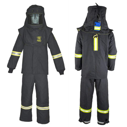Oberon TCG 75 Cal Arc Flash Kits w/ Escape Strap, Light and Vent with HVSL Hood Ventilation