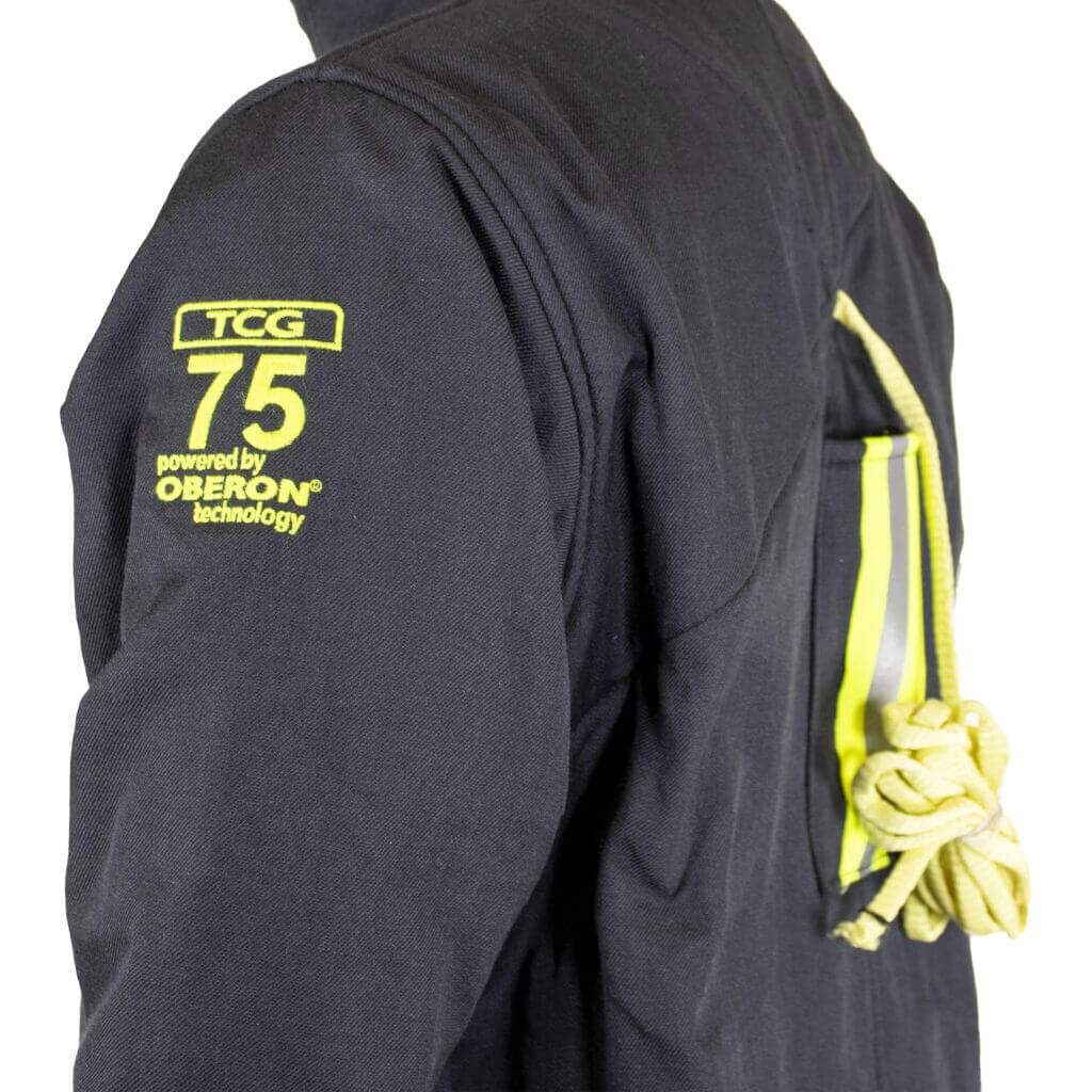 Oberon TCG 75 Cal Deluxe Arc Flash Suit Kits w/ Ventilation System and Light
