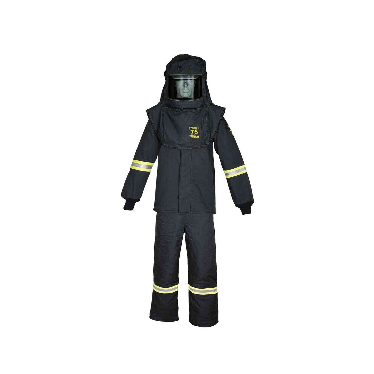 Oberon TCG 75 Cal Arc Flash Kits w/ Escape Strap with HVS Hood Ventilation