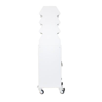 TrippNT 54056 Suture Cart - Smoked Door Closed and Locked Configuration