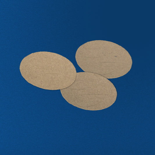 Mylar 3.0u (0.12 mil) - 3.5in Circles - Alpha Resources part ARX2002