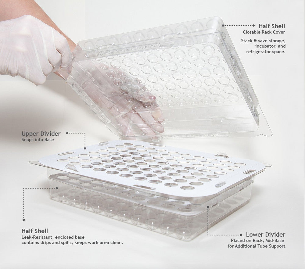 Test n’ Toss™ Disposable Tube Rack - WMS
