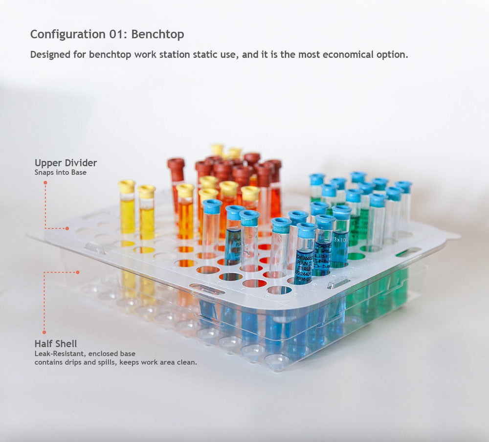 Test n’ Toss™ Disposable Tube Rack - WMS
