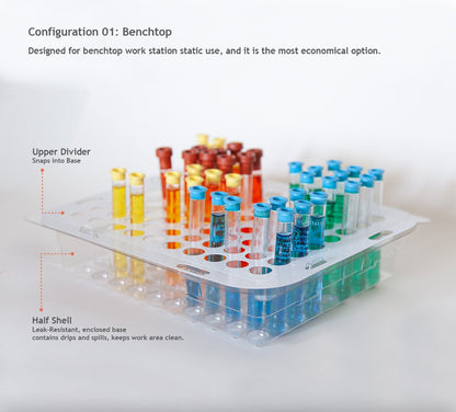 Test n’ Toss™ Disposable Tube Rack - WMS