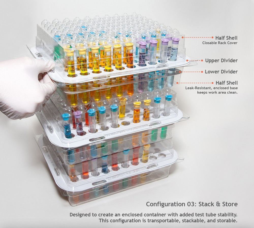 Test n’ Toss™ Disposable Tube Rack - WMS